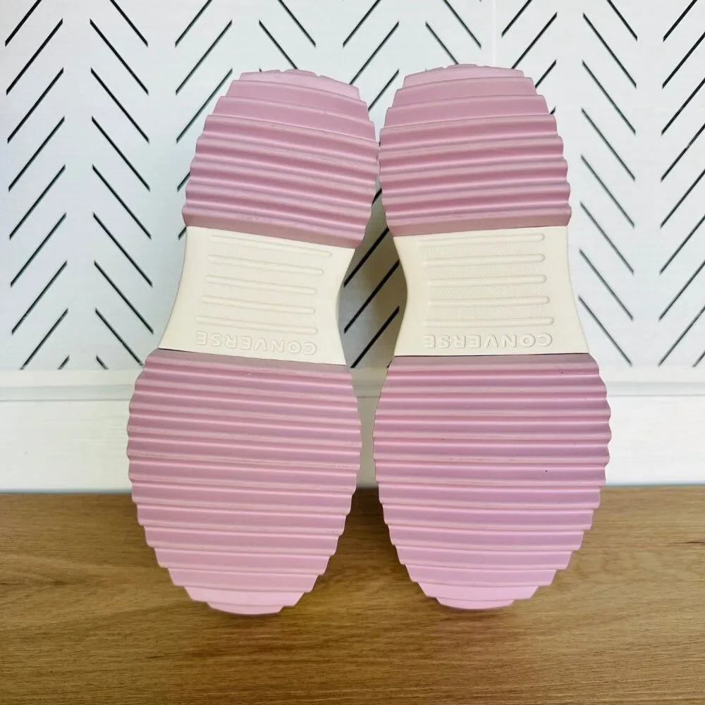 ⭐Converse Run Star Hike Hi 5.5 Men Shoes Beige Purple Sneakers Self Care A08217C - Picture 5 of 11